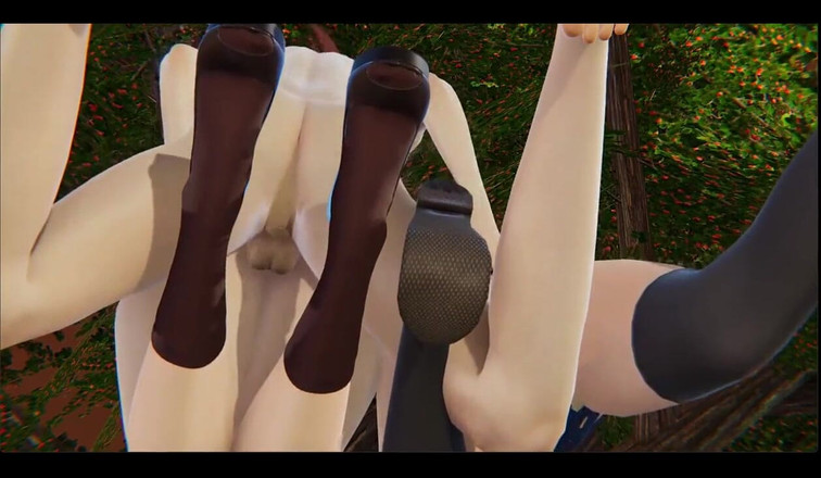 HentaiTubes: Video hentai Akademia Boku No Hero - Toga dan Uraraka Dikongkek...