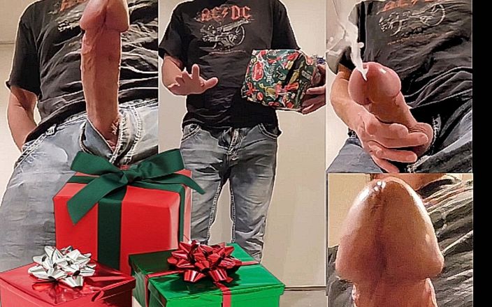 Biggyshots: Ein großes geschenk verursacht einen großen schwanz und großen cumshot