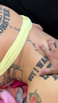 Thick Tatted Babe Valentine Vixen Fucks Stepbro Teddy Tarantino