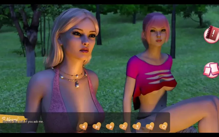 Johannes Gaming: Helping the hotties #4 - Johanne woke up tied to a tree...