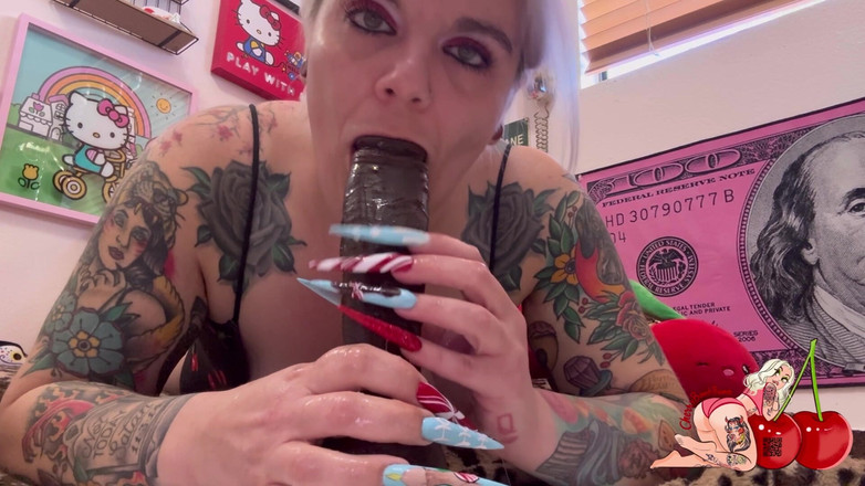 CherryBombBomb: Sloppy Spit Loving Slut Just Wants to Gag &amp; Sink in...