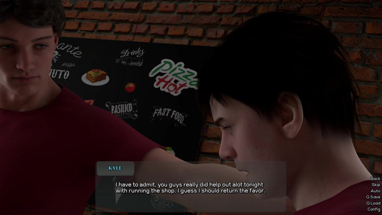 3D Cartoon Porn: Godson 12: Max Fucks Marine, Kyle Records v restauraci