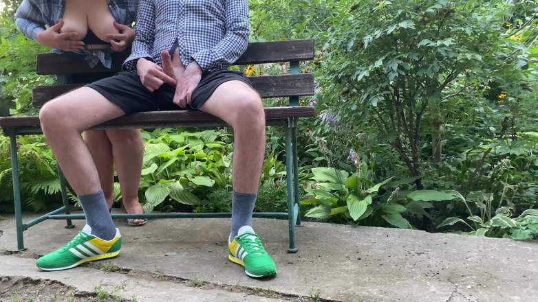 OurFetishLife: Natural breasted stepmom made me cum outside