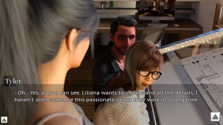 Nerom life: 이웃과 장난스럽게 춤을 추는 계모