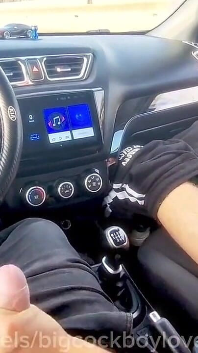 Truckers Came on the Highway by Jerking Each Other off, Lots of Cum, Big Dicks. (Big cock boy love)