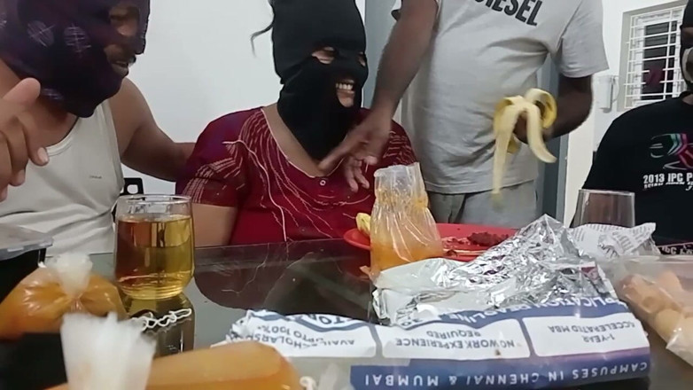 Priya aunty: Dining Table Hot Dirty Foreplay Talking