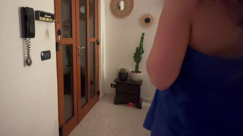 SweetJaneOfficial: 和披萨外卖员的裸体恶作剧