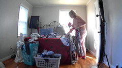 Momma Vee: Caught My Hot Momma Doing Laundry!
