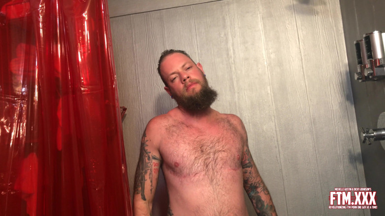 Kennston Entertainment: FTM shower jerking man clit