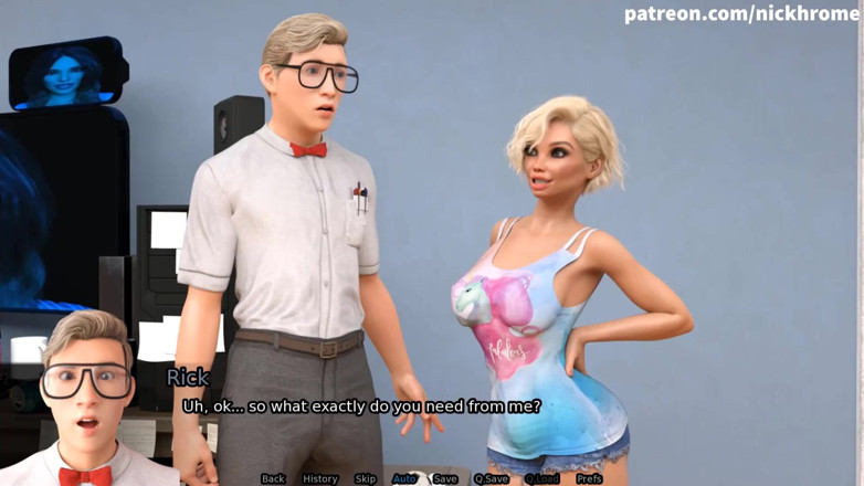 Visual Novels: SexBot 34 - continua a leccarmi