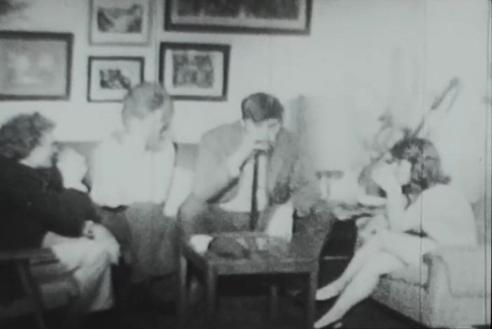 Close Encounter Vintage: Vintage porn retro erotic theatre - friendly couple