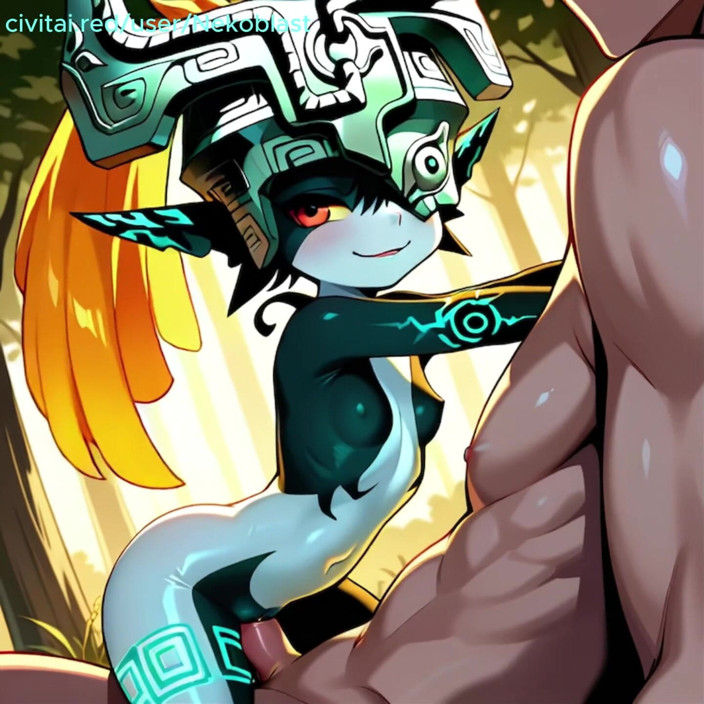 Nekoblastai: Midna Zelda face sex în grup cu Ai