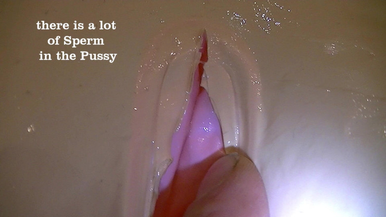 Mark Hannes: Sexdoll creampie šukání masturbace