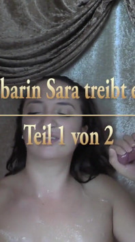 Spicy neighbor's Sara 22 and two guys - Part 1