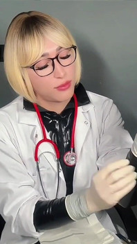 Clinical Kinks: Masturbation & Anal in the Latex Doctor’s Lab