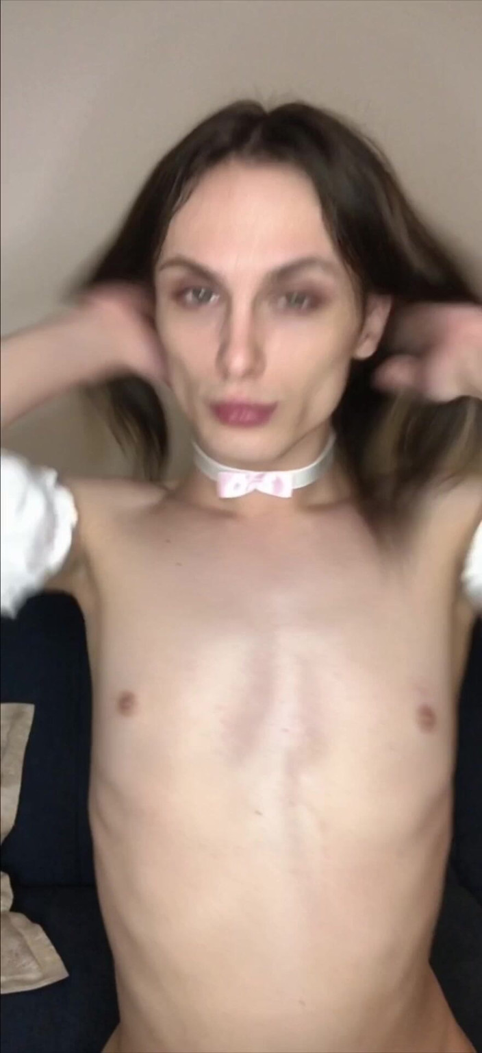 TS Kylie Star: Trans Girl Cums in Her Hand - Masturbation, Soles &amp; Cum Tease