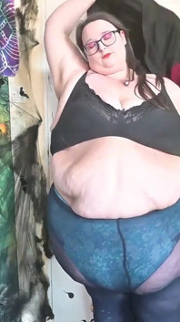 Ssbbw compras transporte viagem de halloween