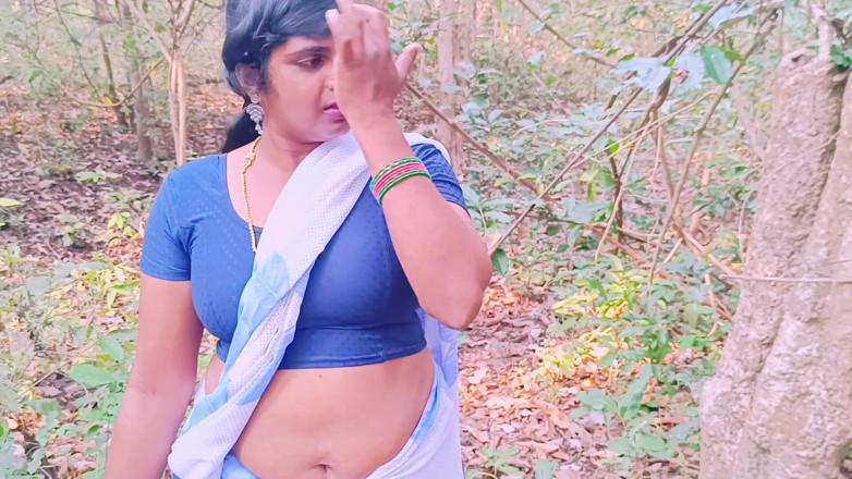 Telugu honey lips: Desi Outdoor Jungle Fuck. Stepmom and Stepson Hardcore Fucking in...
