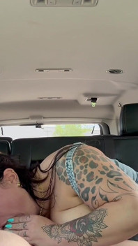 Dash cam zachytí děvku při podvádění creampie