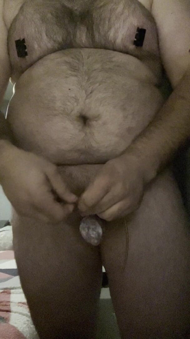 Shaun Cbt: 딥 히트(얼어붙은 핫)와 젖꼭지 피어싱의 자지 본딩