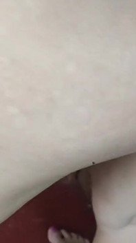 A Horny Black-haired Girl on the Dresser