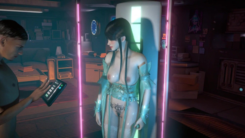 Why fuck so hard: 3D velká prsa děvka asijská sexuální panenka byla tak tvrdě...