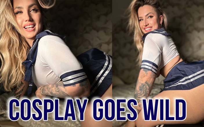 Swag Russian Panda: Cosplay bbw buttplug &amp; dildo-plezier