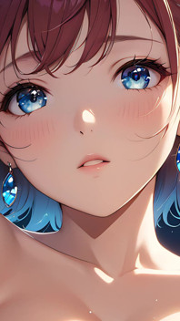 Ethereal Ascent: a Beautiful Young Woman Wrapped in Celestial Light