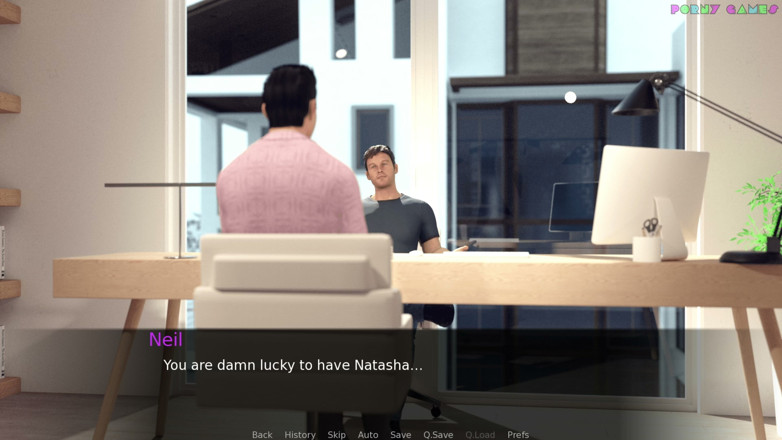 Porny Games: Bini nakal Natasha oleh Archimedescompany - jiran tua dapat tengok isteri...