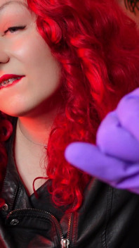 ASMR sonando: fetiche de guantes de goma de cocina