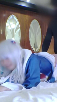 Wilder stehender sex mit massivem squirting - rutschiges Schleifen wird zu einem rohen creampie-finale angle1