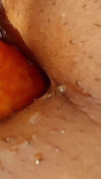 Écrasement De Fruits Au Nombril Et Asmr Sensoriel Humide