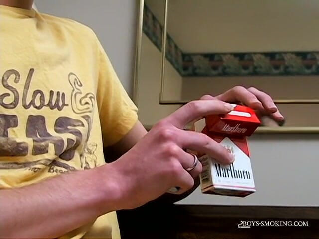 Boys Smoking: Braden Spence