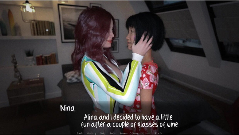 XXX Games Bunk: Fim de semana Lollygagging - Gameplay - Roleplay - Petite Teen - Nina Investigation -...