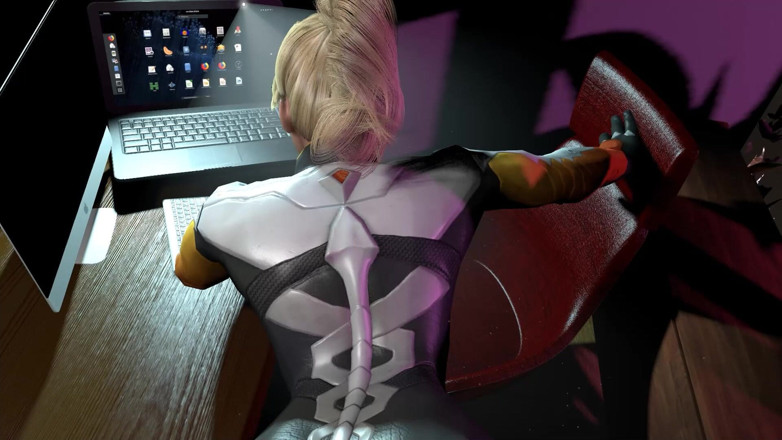 Wraith ward: Mercy Is a Demon in Bed - Parodi Overwatch