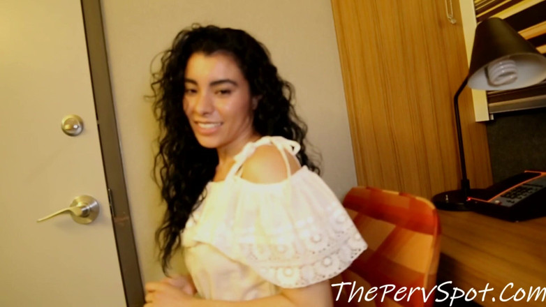 The Perv Empire: Maya Morena give a great blowjob &amp; Gets tight pussy opened...