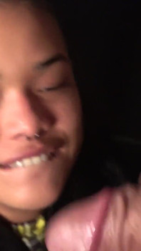 My Stepsister Moans with Pleasure While She Play with My Cock and Sticks Out Her Tongue Waiting for the Semen.full Video