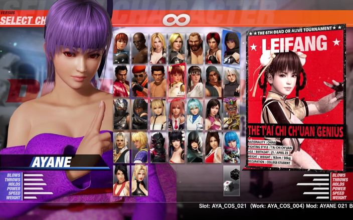 LewdArcade: Dead or Alive Nude Game Play [bagian 03] | Ayane Vs Leifang