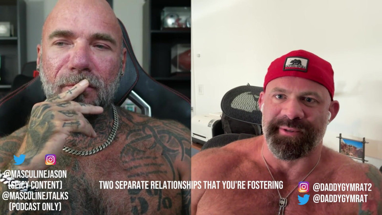 Raw and Uncensored with Masculine Jason: Wyznania gwiazdy porno - stepdaddy gym rat odcinek 167