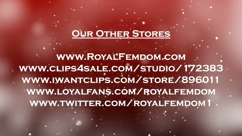 Royal Femdom: You Are Gonna Eat My Farts Today