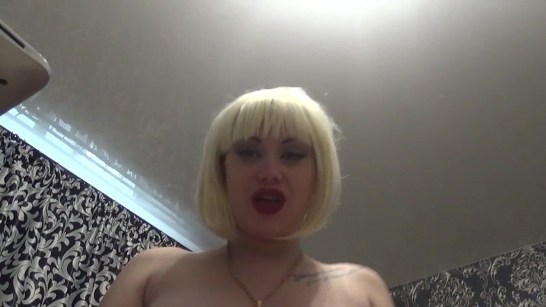 Goddess Misha Goldy: Pregnant mistress scares sissy part 2!