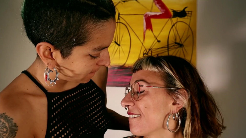 Magia Rosa: Sesso lesbico in collant - la mia segretaria sexy