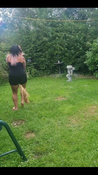 Me Just Being an Idiot Again!! Flying My Broom