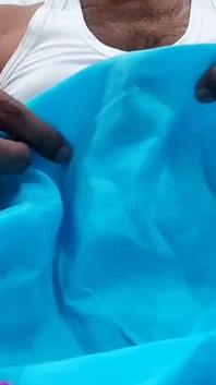 Satin silk handjob porn - meia-irmã Salwar Rub em Dick Head (88)