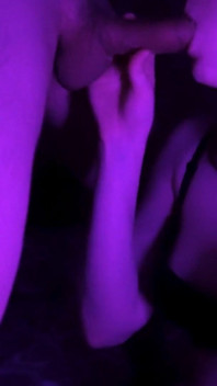Sabbery-blowjob von der ehefrau eines freundes