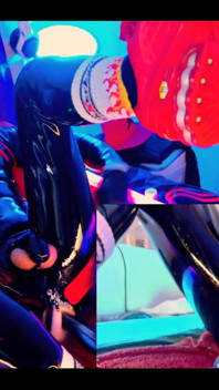 I Love the Black Full Body Latex Suit