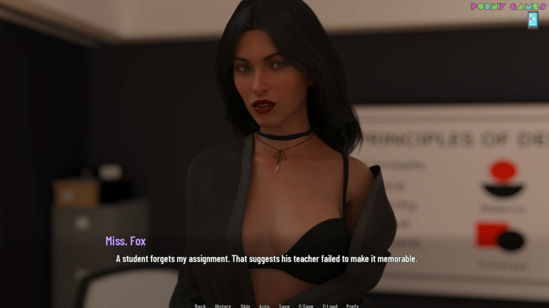 Porny Games: University Days by Greebo Sex on the Dance Floor 32