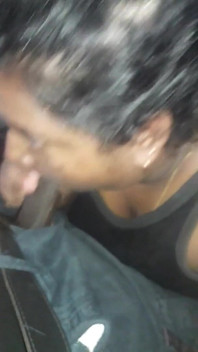 Gesicht mit blowjob