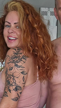 Big Boobs Mature Redhead Getting Her Pussy Filled with Cum