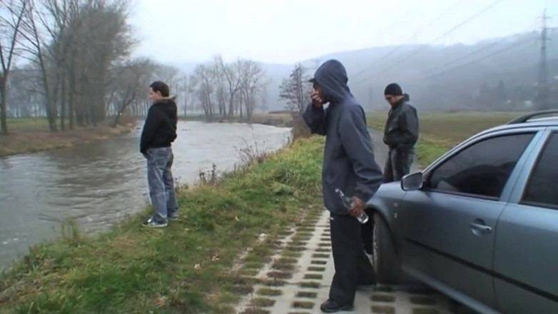 Real Home Made: A crazy slut takes three big cocks